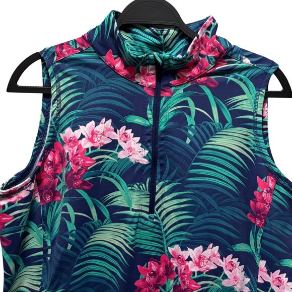 Tommy Bahama Womens Florida Fauna Island Zone Tropical Mini Dress Size L - Picture 4 of 6